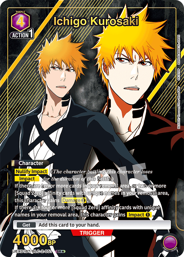 The Most Expensive BLEACH Vol. 2 UNION ARENA Cards — Joseph Writer